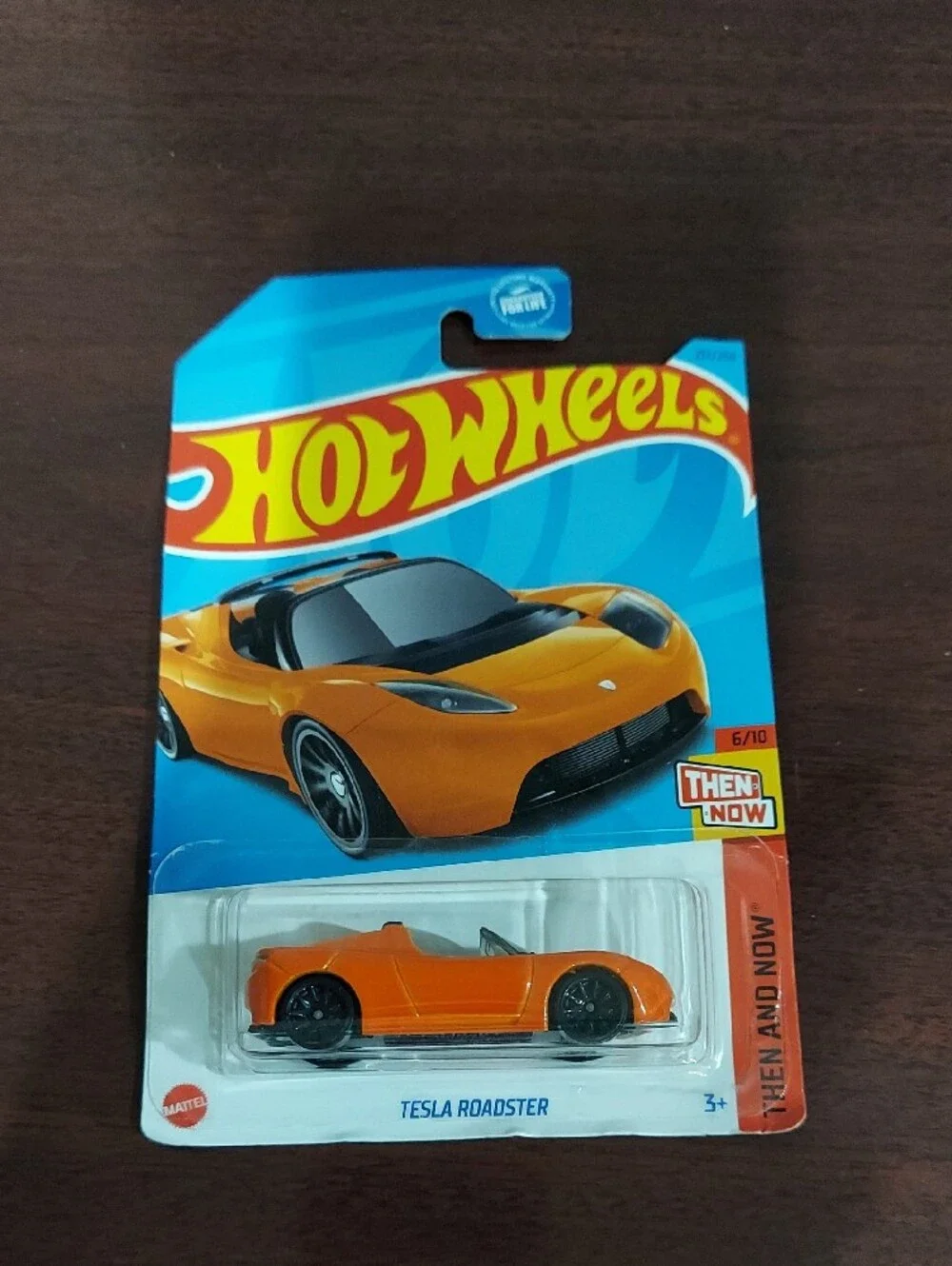 ❤️ Hot Wheels Orange Tesla Roadster